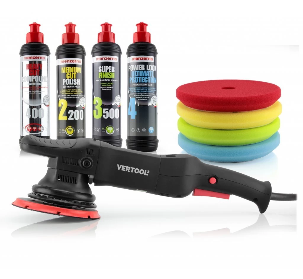 Vertool® DAS-21E Dual Action Polisher - Menzerna Kit 1 Vertool® DAS-21E Dual Action Polisher - Menzerna Kit