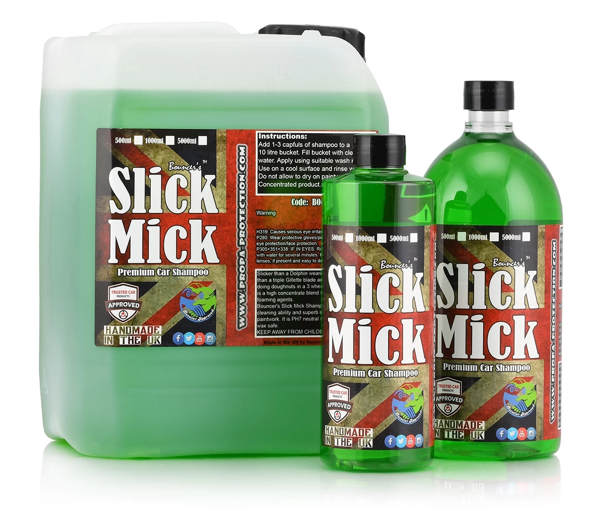 Bouncer's - Slick Mick Car Shampoo 1 Bouncer's - Slick Mick Car Shampoo