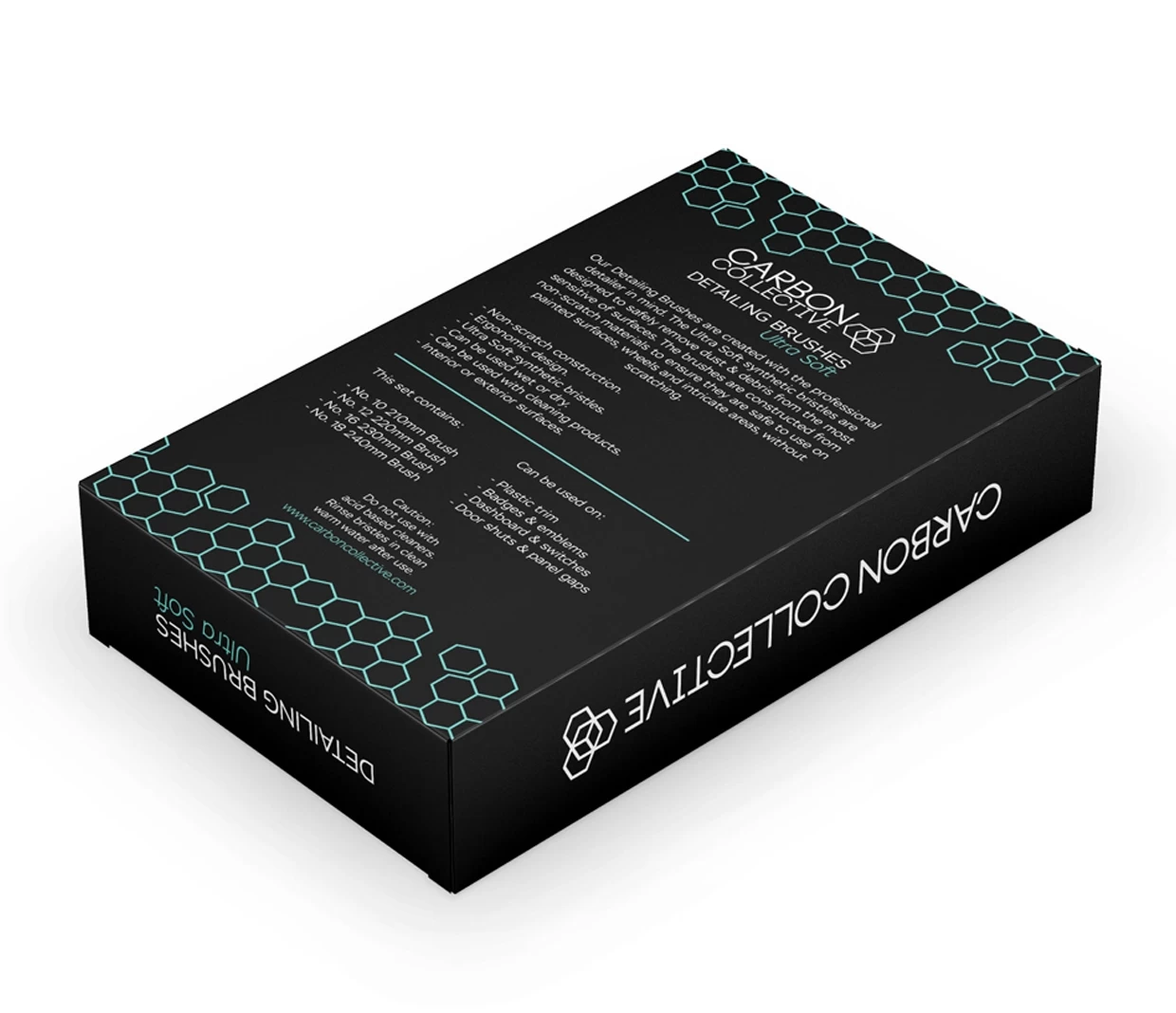 Carbon Collective - Ultra Soft Detailing Brush Set 2 Carbon Collective - Ultra Soft Detailing Brush Set - Image 2