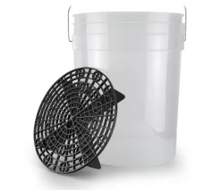 The Ultimate Wash Bucket System -Car Accessories Store clear bucket guard 1