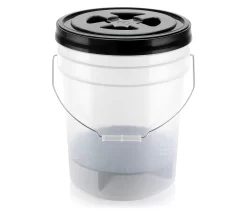 The Ultimate Wash Bucket System -Car Accessories Store clear bucket guard lid1