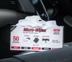 Eurow - Microfiber Wipe Dispenser Box Pkg/50 6 Eurow - Microfiber Wipe Dispenser Box Pkg/50 -Car Accessories Store eurow micro wipes photo