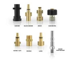 PA Snow Foam Lance - Various Fittings -Car Accessories Store foam lance adaptors1 1