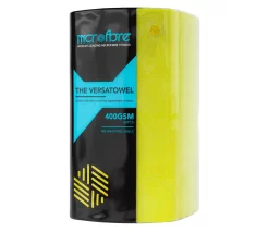 Mcrofbre - Versatowel Ultra Plush 400GSM Microfibre Cloths - 40 Pack -Car Accessories Store mcrofbre versatowel yellow