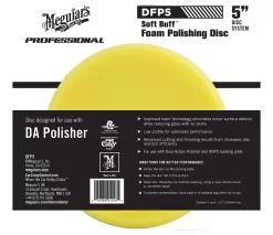Meguiar's Soft Buff Foam Polishing Pad -Car Accessories Store meguiars DFP5 1