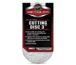 Meguiars DA Microfiber Cutting Pad, 3 In. (Pkg/2)