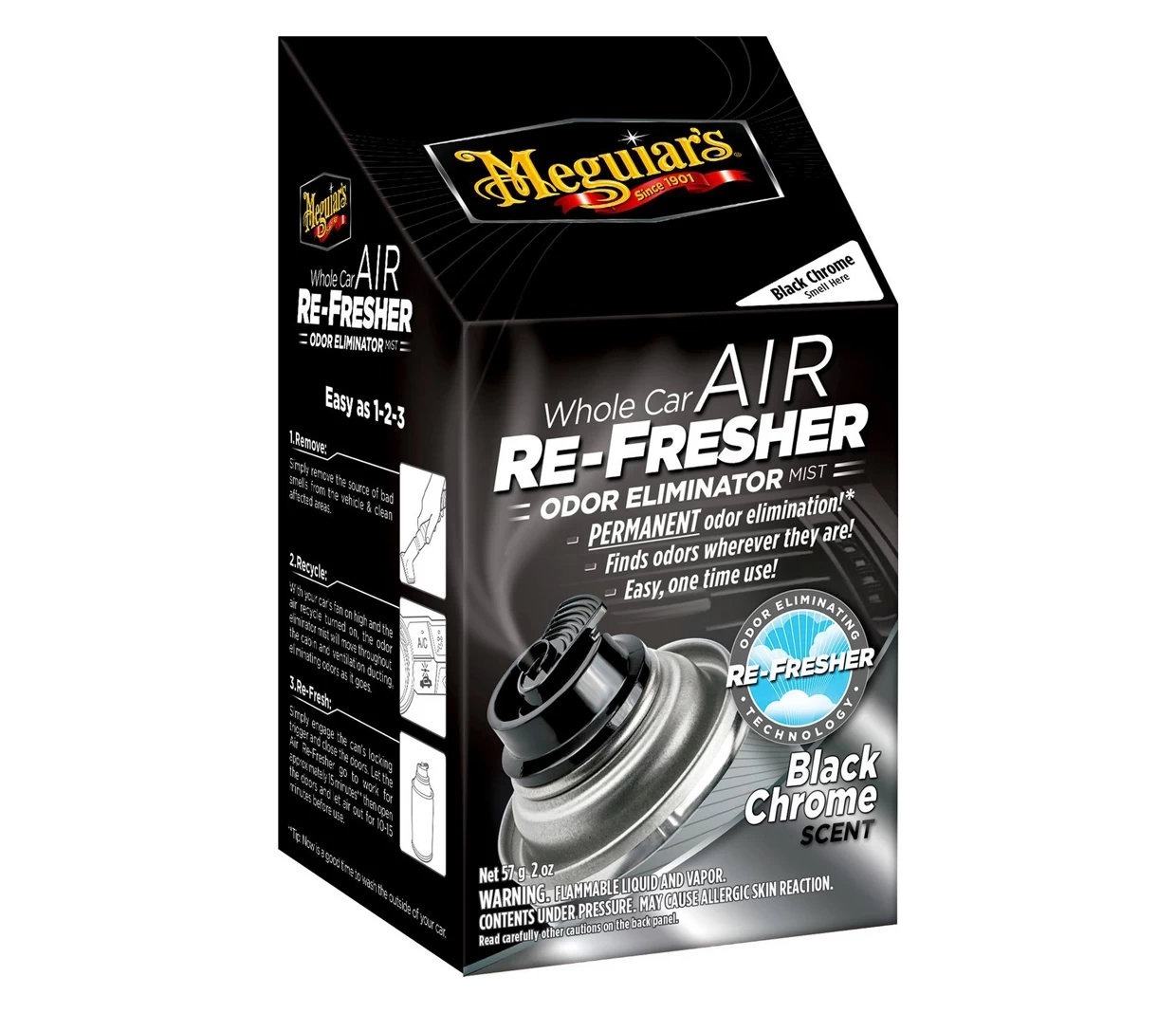 Meguiar's - Air Re-Fresher Odor Eliminator 59ml (various) 2 Meguiar's - Air Re-Fresher Odor Eliminator 59ml (various) - Image 2