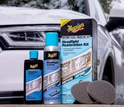 Meguiars - Two Step Headlight Restoration Kit 7 Meguiars - Two Step Headlight Restoration Kit -Car Accessories Store meguiars headlight G2970 a