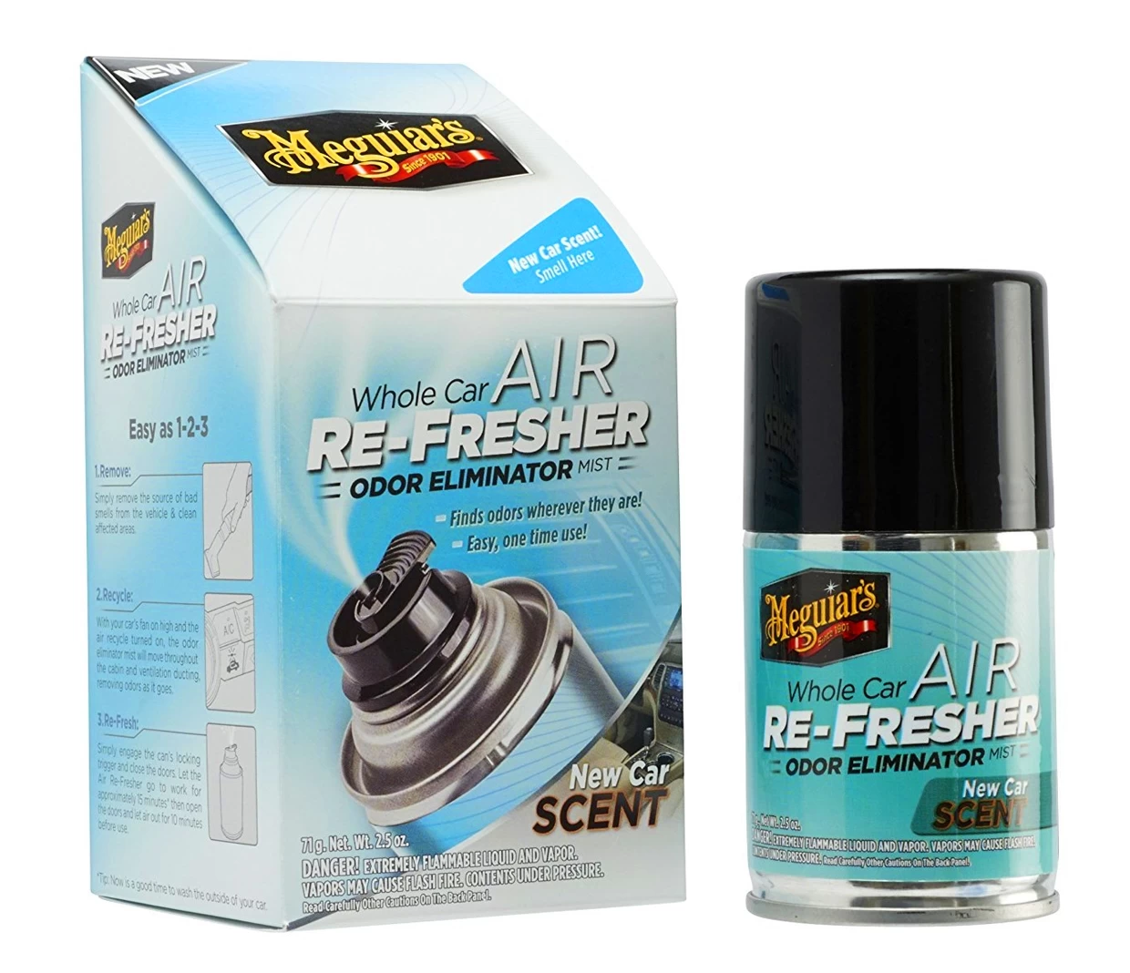 Meguiar's - Air Re-Fresher Odor Eliminator 59ml (various) 1 Meguiar's - Air Re-Fresher Odor Eliminator 59ml (various)