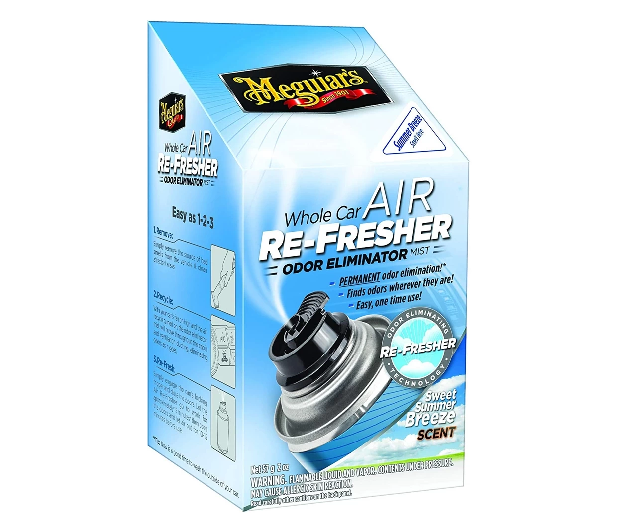 Meguiar's - Air Re-Fresher Odor Eliminator 59ml (various) 3 Meguiar's - Air Re-Fresher Odor Eliminator 59ml (various) - Image 3