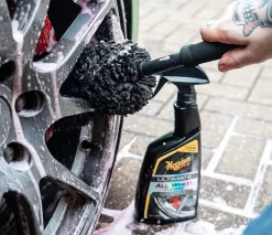 Meguiar's Supreme Microfibre Wheel Brush -Car Accessories Store meguiars wheel brush a