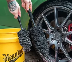 Meguiar's Supreme Microfibre Wheel Brush -Car Accessories Store meguiars wheel brush d