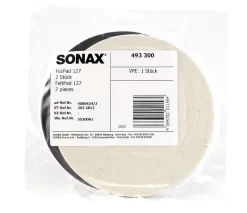 SONAX - Felt Polishing Pads Pkg/2 -Car Accessories Store sonax 493300 felt pads3