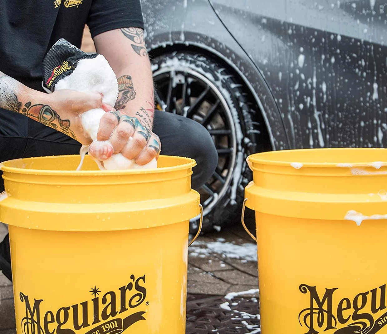 Meguiar's - Microfibre Wash Mitt 7 Meguiar's - Microfibre Wash Mitt - Image 7